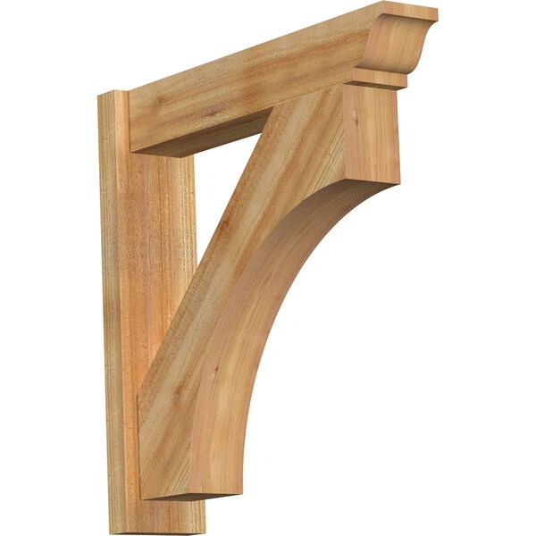 Ekena Millwork Westlake Rough Sawn Traditional Outlooker, Western Red Cedar, 6"W x 28"D x 28"H OUT06X28X28WTL01RWR - main